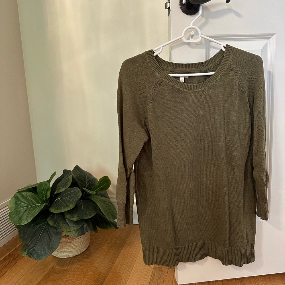 Sonoma Olive Green Women's Sweater